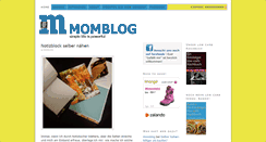 Desktop Screenshot of momblog.de