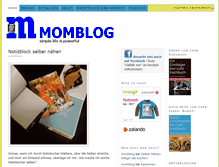 Tablet Screenshot of momblog.de